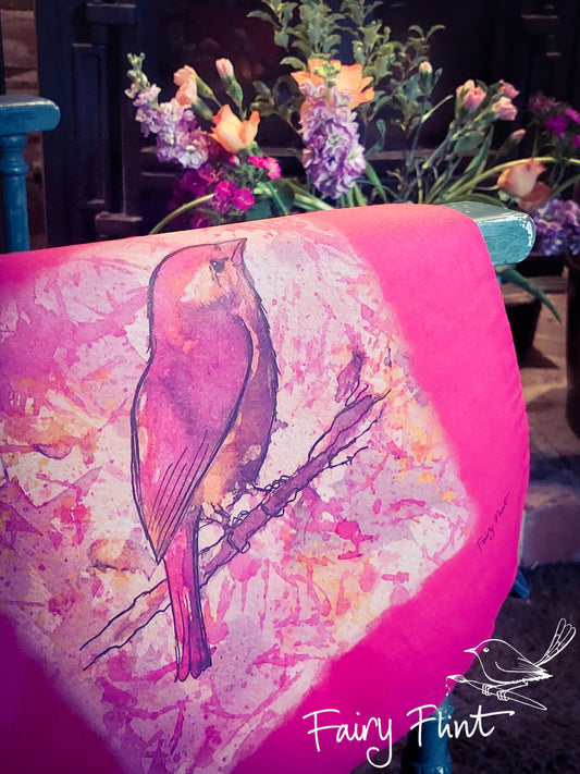 Pink Bird Bag
