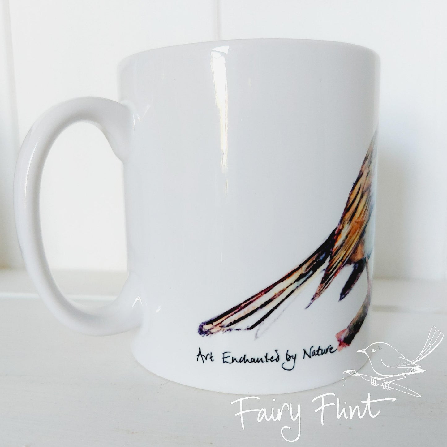 Reed Bunting Mug ~ female