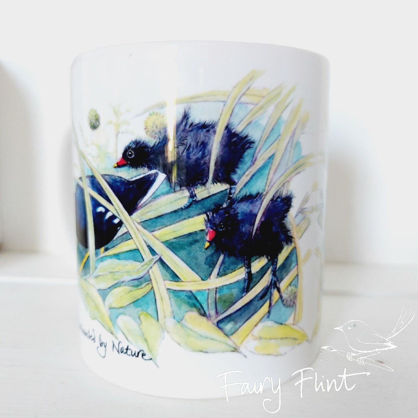 Moorhen & Chicks Mug