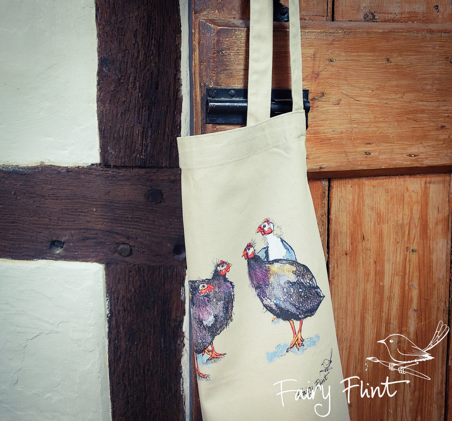 Guineafowl Apron - Organic Cotton