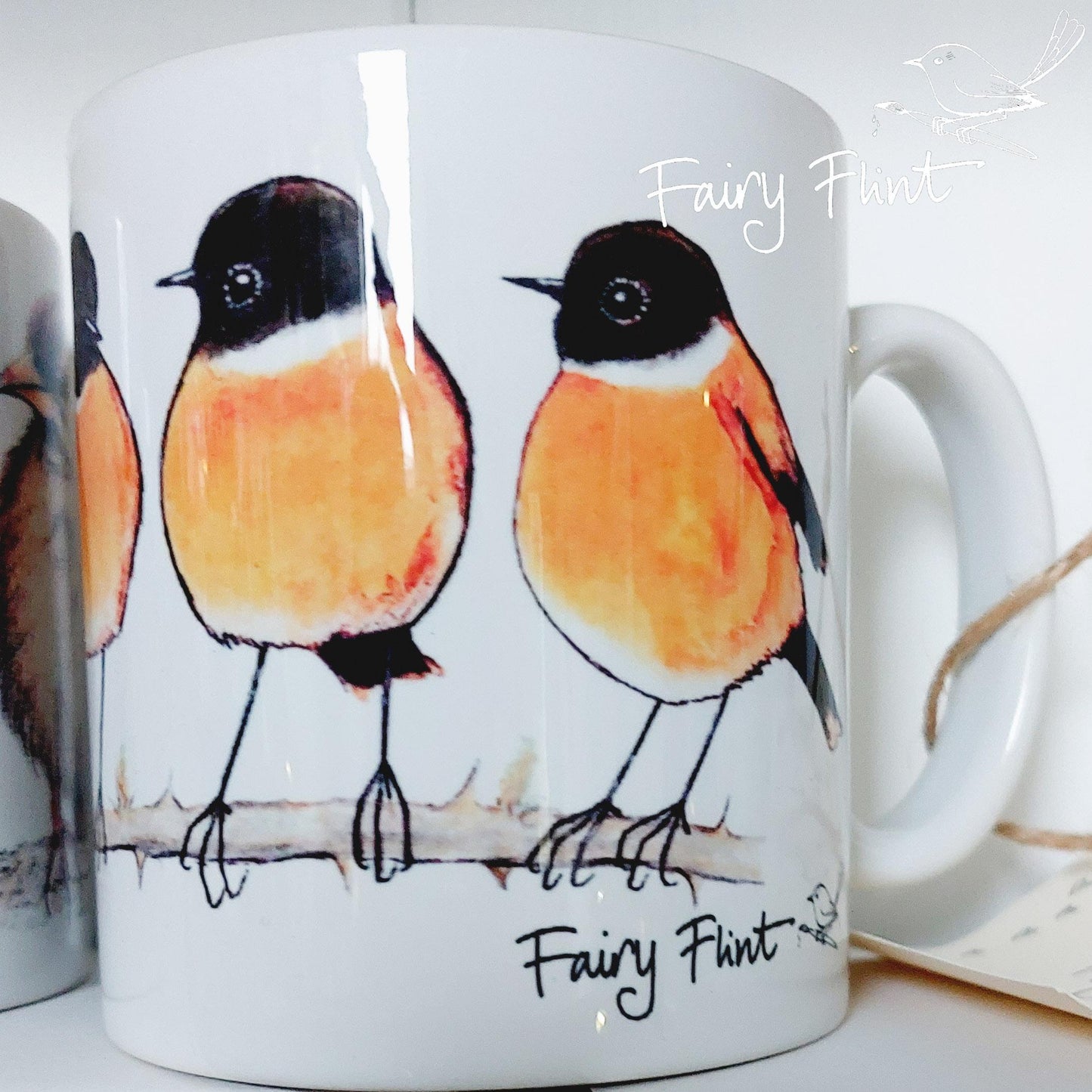 Stonechats Quintet Mug