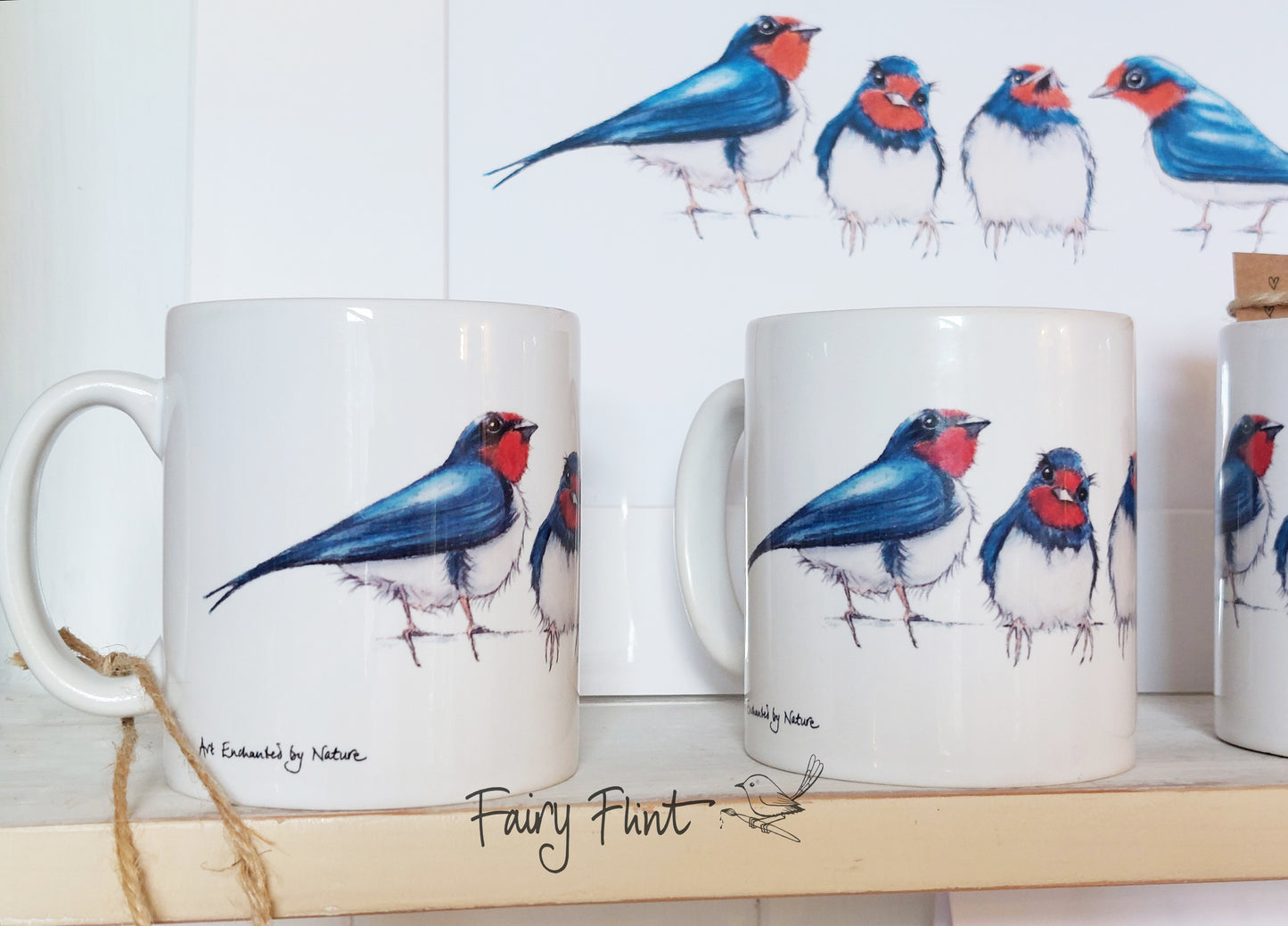 Swallow Quartet Mug