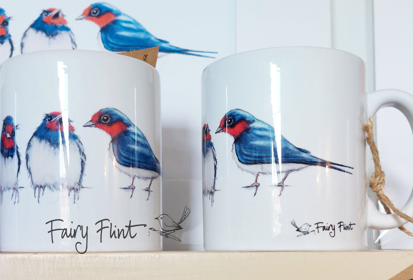 Swallow Quartet Mug