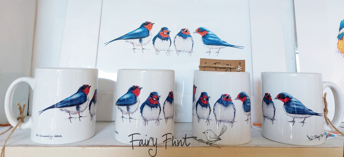 Swallow Quartet Mug