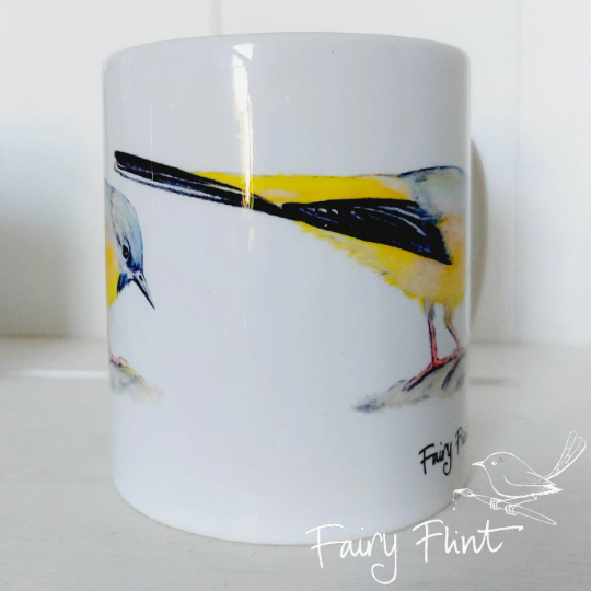 Grey Wagtail Mug