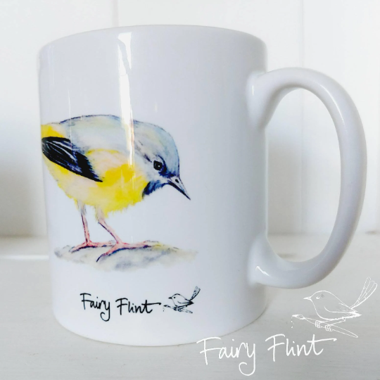 Grey Wagtail Mug