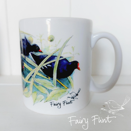 Moorhen & Chicks Mug