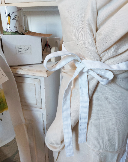 Swan & Cygnet Apron - Organic Cotton