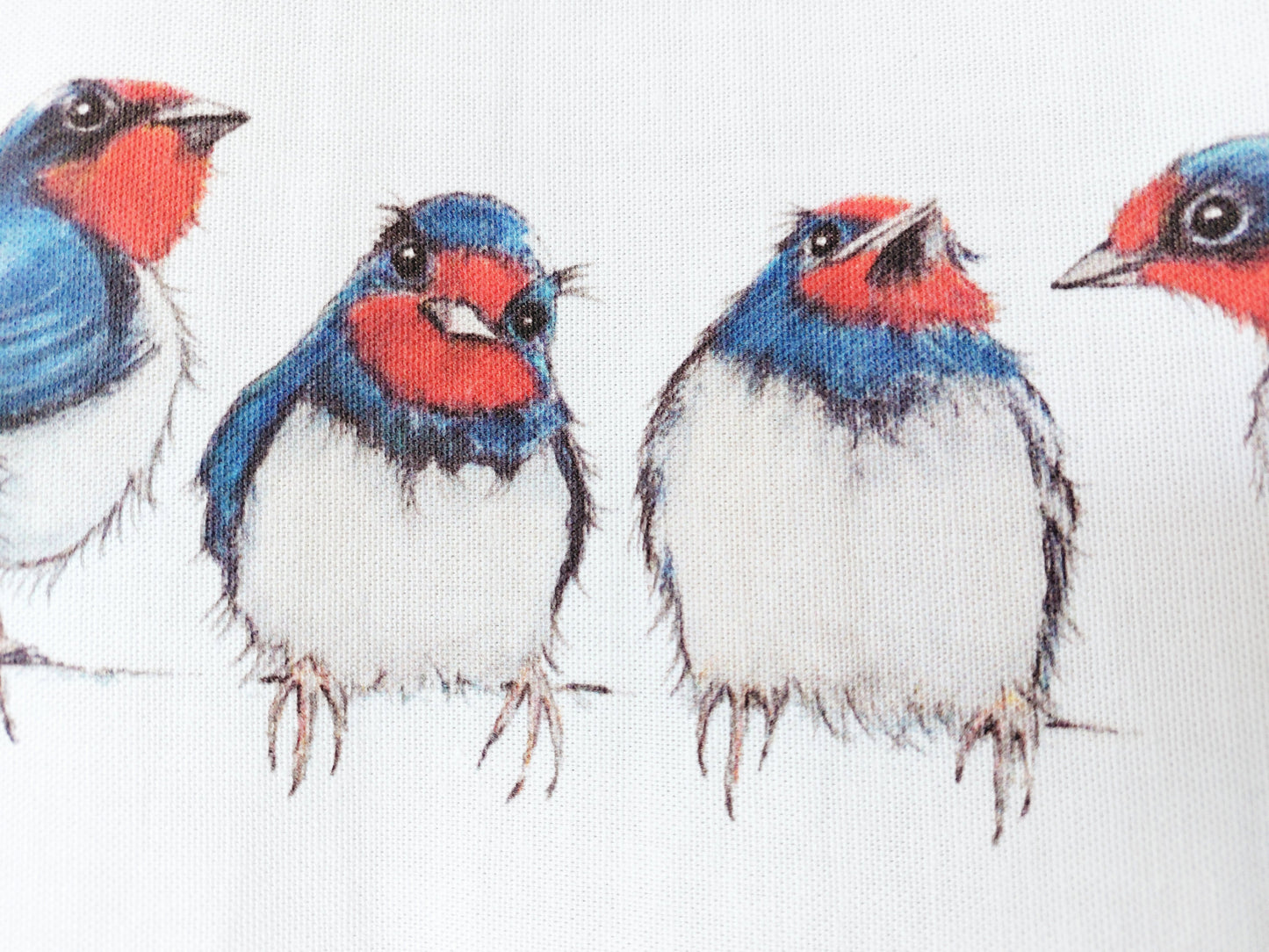 Swallow Quartet Tea Towel